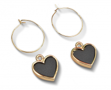 arete fantasia corazón color gris 